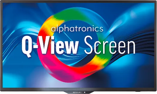 Alphatronics SL-DW QVIEW Smart-TV mit integriertem DVD-Player und QLED-Display 22 Zoll, Produktfoto (Fritz Berger)